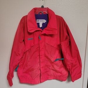 Vintage Columbia Red Parka Without Zip in liner